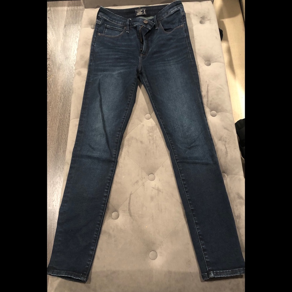 Abercrombie high waisted jeans